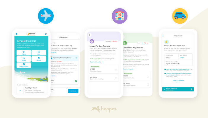 You are currently viewing Travel app Hopper launches new offerings to give users more flexibility before and during trips – TechCrunch