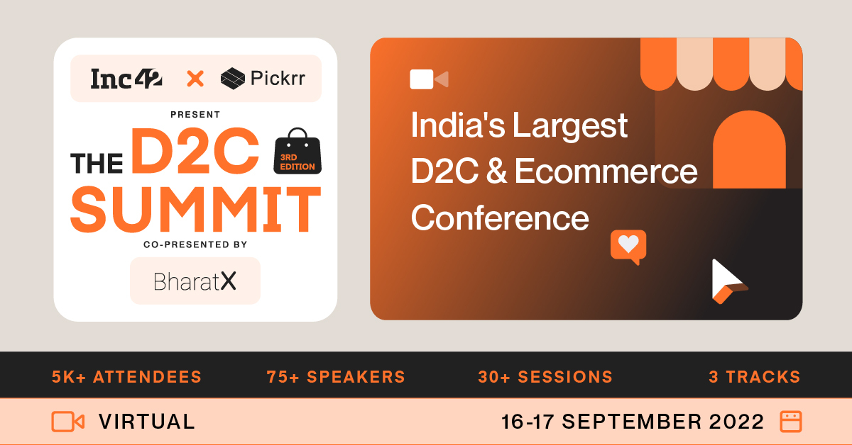 You are currently viewing Announcing India’s Largest D2C Conference, The D2C Summit 2022