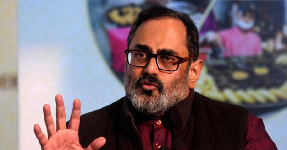 You are currently viewing Social Media Intermediaries Should Follow Rules: Rajeev Chandrasekhar