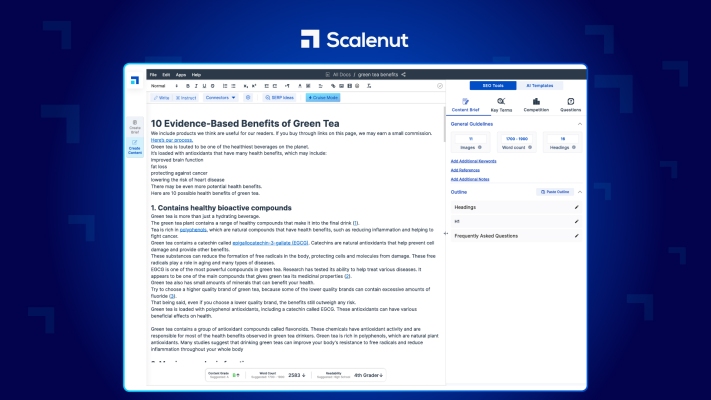 You are currently viewing Scalenut’s AI copywriter also helps content make a dent in search engine results – TechCrunch