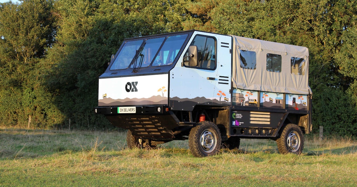 You are currently viewing UK’s OX Delivers bags €10M grant to develop OX electric truck for rough terrains