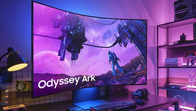 You are currently viewing Samsung launches the new Odyssey Ark, a 55″ 165Hz 4K gaming monitor worth Rs 2.78 lakhs- Technology News, FP