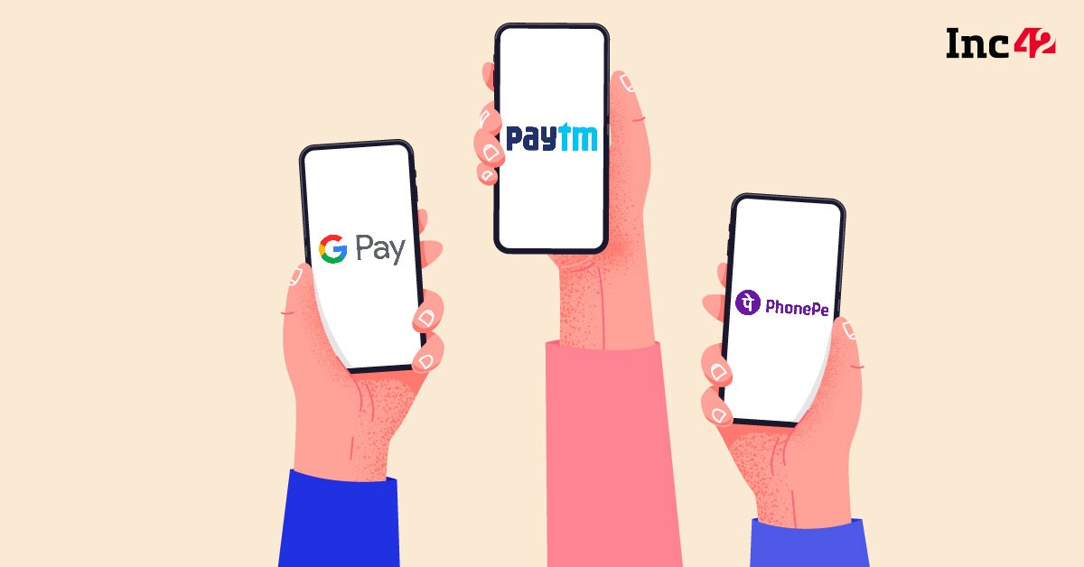 You are currently viewing Phonepe, Google Pay, Paytm Hold 95% Market