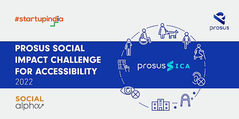 Read more about the article Revolutionise the assistive tech space by participating in Prosus Social Impact Challenge for Accessibility 2022