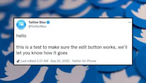 Read more about the article Platform’s Twitter Blue handle sends out the first edited tweet- Technology News, FP