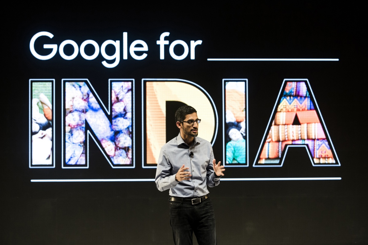 You are currently viewing Important that India’s regulations provide legal and innovation certainty to firms, Google CEO says • TC
