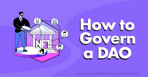 Read more about the article How to Govern a DAO