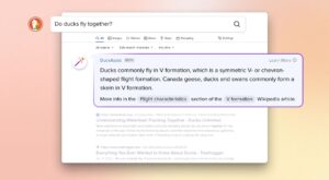 Read more about the article DuckDuckGo Now Quacking with the Big Boys in Generative AI!