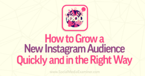 Read more about the article How to Grow a New Instagram Audience Quickly and in the Right Way