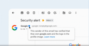 Read more about the article Google Introduces Blue Checkmark Feature in Gmail to Enhance Email Security