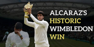 Read more about the article 20-year-old Alcaraz Makes History with Wimbledon Win Against Djokovic