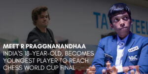 Read more about the article Youngest Chess Master, Praggnanandhaa, Challenges Carlsen in 2023 World Cup Final