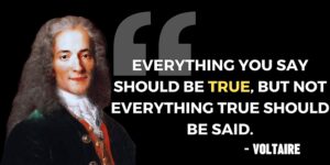 Read more about the article Balancing Truth and Tact: Voltaire's Guide for the Digital Age