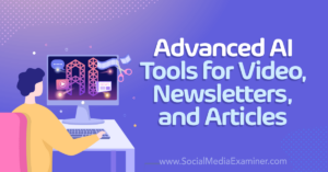 Read more about the article Advanced AI Tools for Video, Newsletters, and Articles