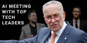 Read more about the article Schumer Organizes AI Meeting with Top Tech Leaders like Zuckerberg and Musk