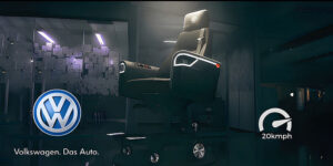 Read more about the article Volkswagen's Driveable Office Chair: Drive to Your Desk at 20 km/h