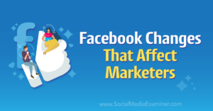 Read more about the article Facebook Changes That Affect Marketers