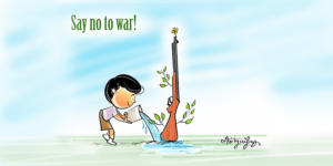 Read more about the article Cartoons for a cause: This artist blends humour with messages about the environment and peace