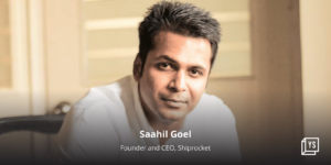 Read more about the article Shiprocket is more than a traditional logistics company, says CEO Saahil Goel