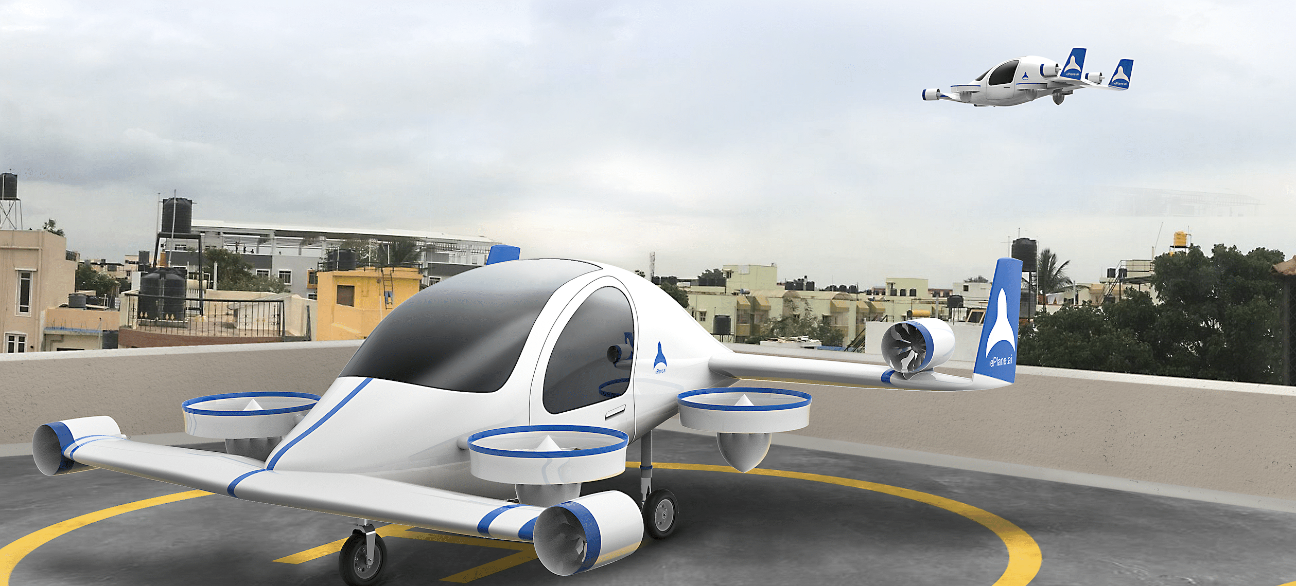 You are currently viewing The ePlane Company aims to make travel 10X faster with its flying taxis