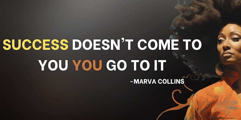 You are currently viewing Chasing Success: Marva Collins' Timeless Wisdom