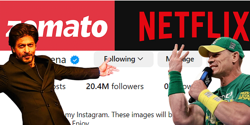 You are currently viewing How Zomato and Netflix Capitalised on John Cena's SRK Instagram Post