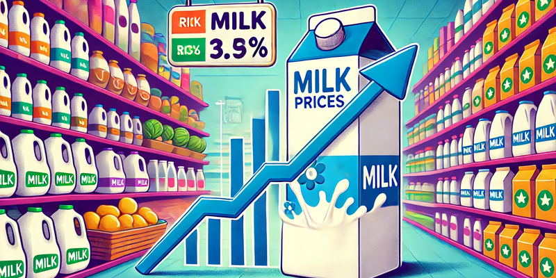 Read more about the article Why are Milk Prices Rising in India?