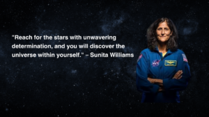 Read more about the article Sunita Williams: Quotes to kickstart your goals in 2024