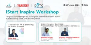 Read more about the article Nurturing Innovation: iStart Inspire workshops empowering Rajasthan’s entrepreneurs