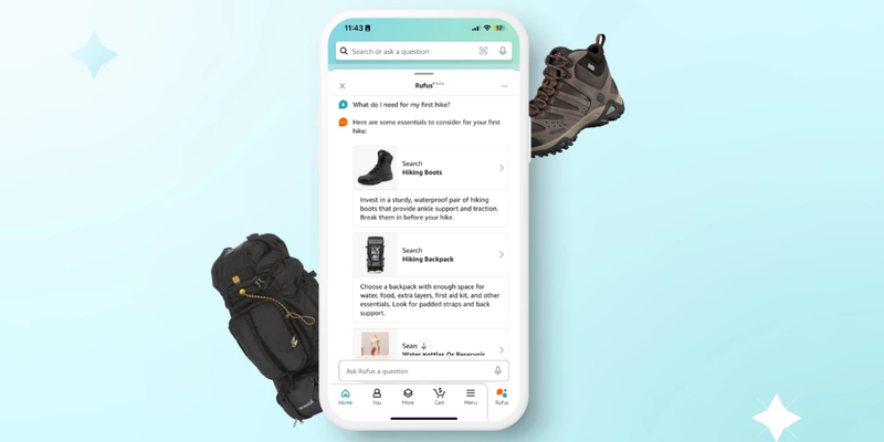 You are currently viewing Amazon’s GenAI conversational shopping assistant Rufus now in India