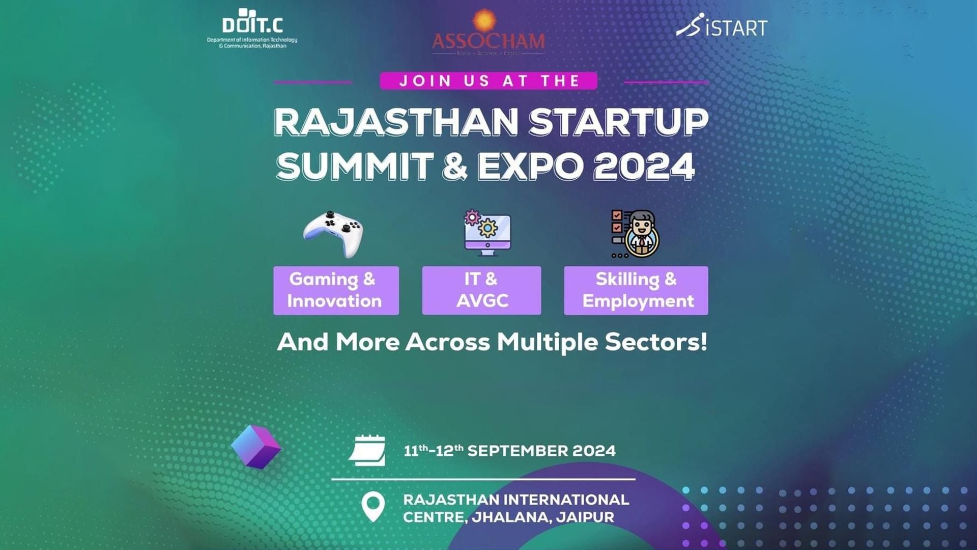 You are currently viewing Rajasthan Startup Summit aims to galvanise the state’s entrepreneurial ecosystem