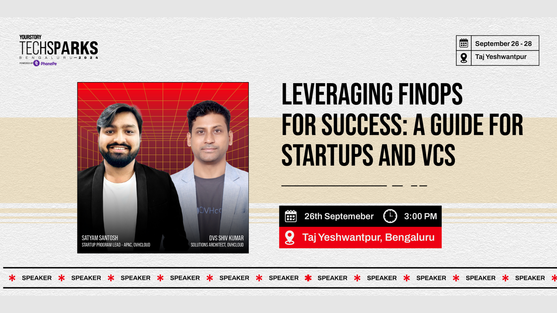 You are currently viewing Master FinOps in 30 minutes: Transform your startup’s cloud cost management at TechSparks Bengaluru 2024