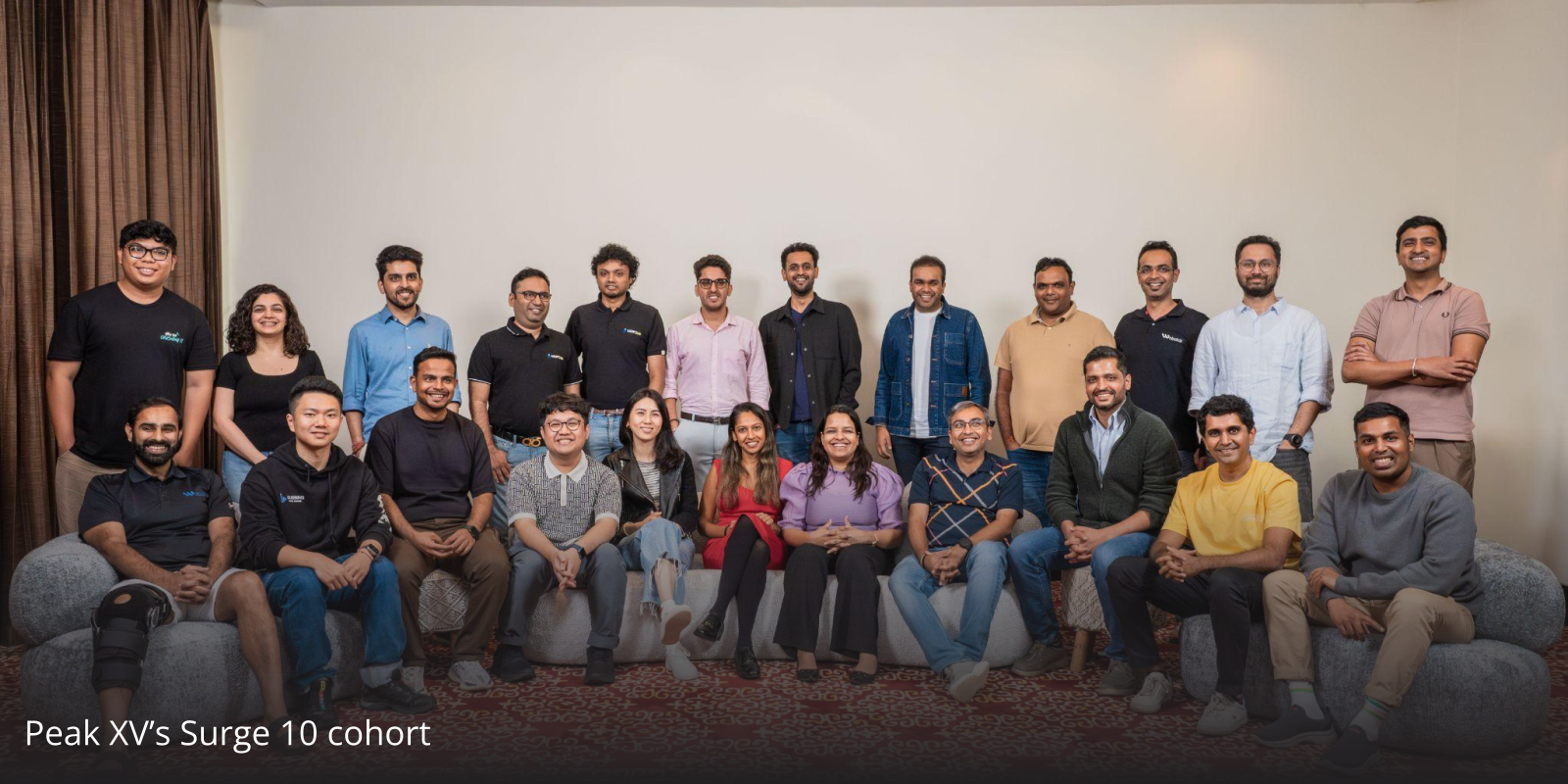 Read more about the article Peak XV unveils Surge 10 cohort with startups from eight countries, across sectors