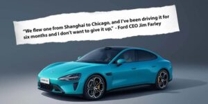 Read more about the article Ford’s CEO Drives a Xiaomi EV and Can’t Get Enough: What This Means for Global EV Competition?