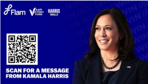 Read more about the article Flam powers Kamala Harris’ US presidential campaign in Mixed Reality