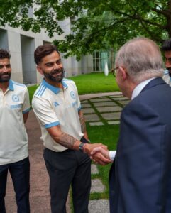 Read more about the article Always got to add some spice: Kohli tells Australian PM